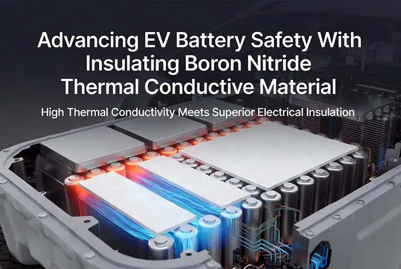Insulating Boron Nitride Thermal Conductive Materials Enhance EV Battery Safety Insulating Boron Nitride Thermal Conductive Materials Enhance EV Battery Safety